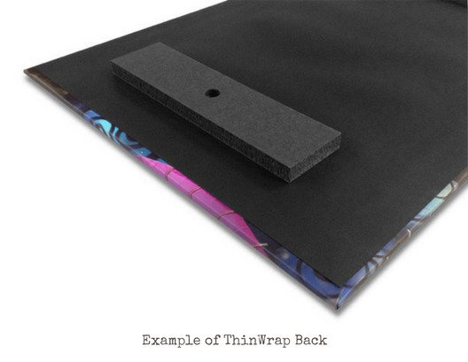 LDS Fine-Art Photography Print on ThinWrap Back of an LDS Temple.