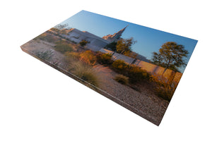 LDS Fine-Art Photography Print on Canvas of an LDS Temple.