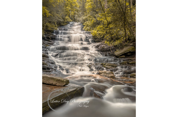 Original fine art photography of the waterfall Minnehaha Falls in Northern Georgia!