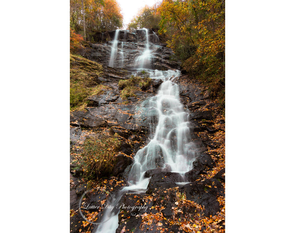 Original fine art photography of the waterfall Amicalola Falls in Northern Georgia!