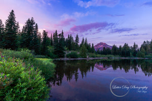 Original fine art photography of Mount Hood reflecting in Mirror Lake.